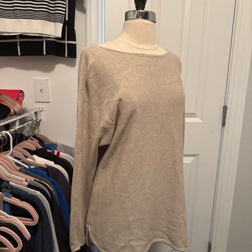 🚨SOLD🚨 Michael Kors Tan Knit Cardigan